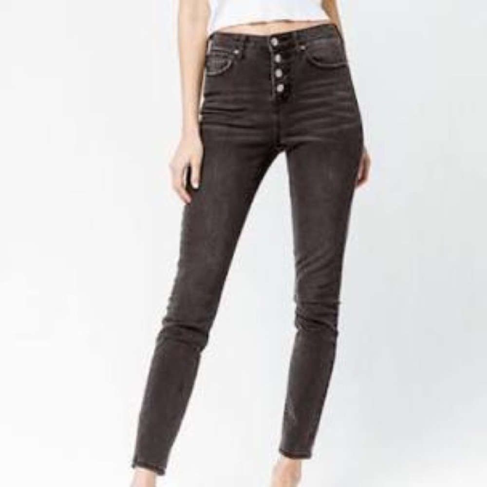 RSQ Jeans Manhattan High Rise Black Jeans